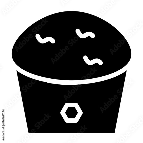 Biscuits Cookies Glyph Icon