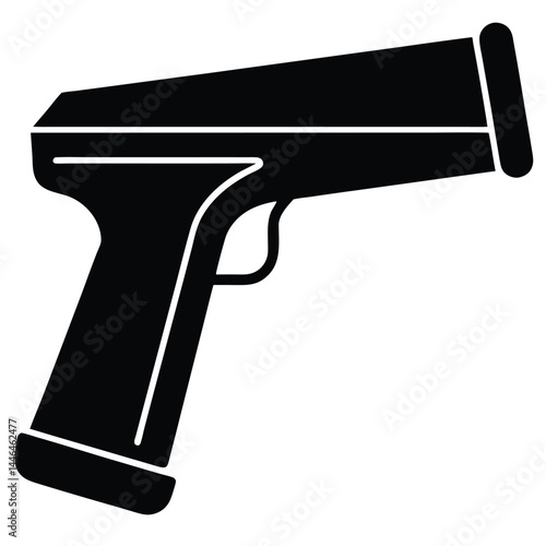 cashier element isolated scanner gun on white back