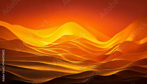 オレンジ色と金色が混ざり合うテクスチャー。