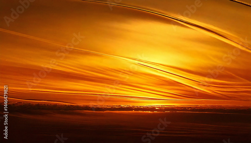 オレンジ色と金色が混ざり合うテクスチャー。