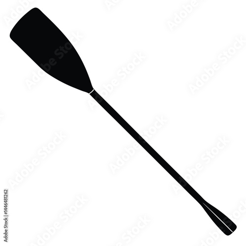 sailor element isolated paddle oar on white backgr