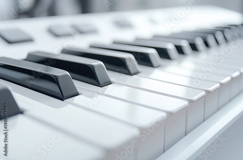 Wallpaper Mural Close-up electronic keyboard keys Torontodigital.ca