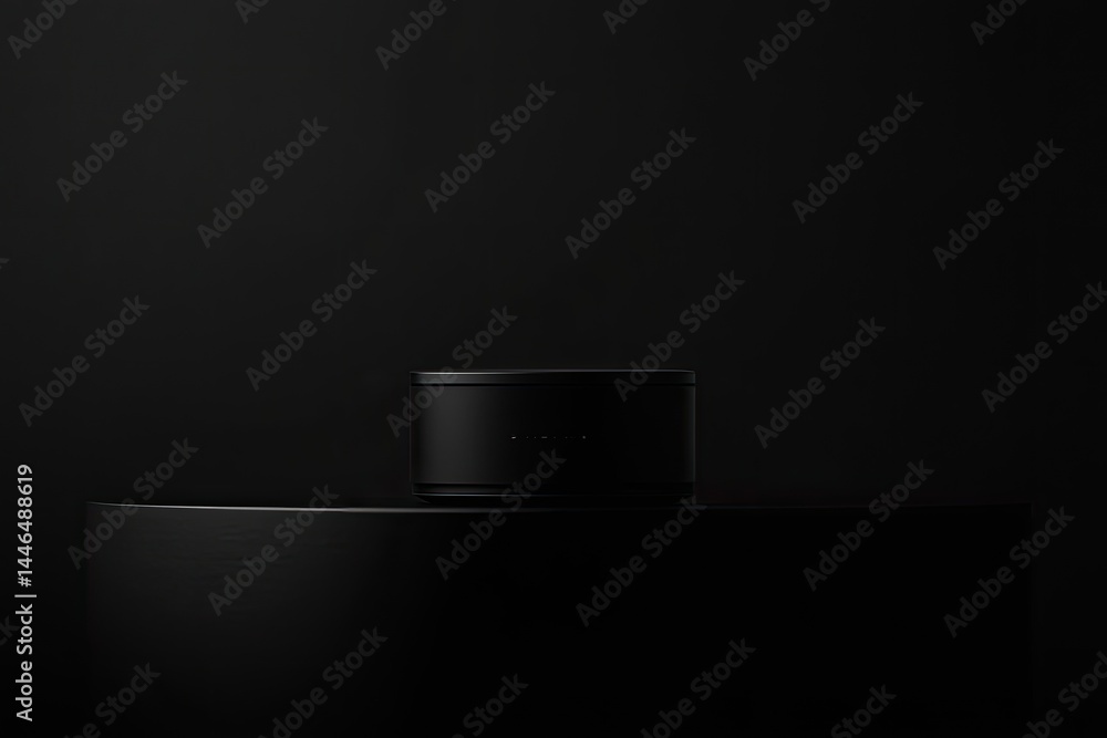 Dark, modern product display Dark, modern product display