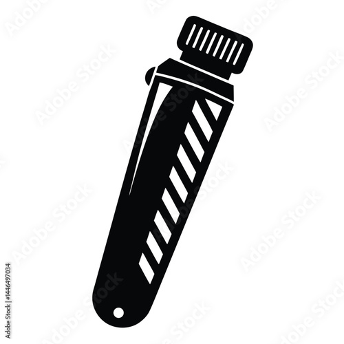 barber element isolated hair clipper on white back