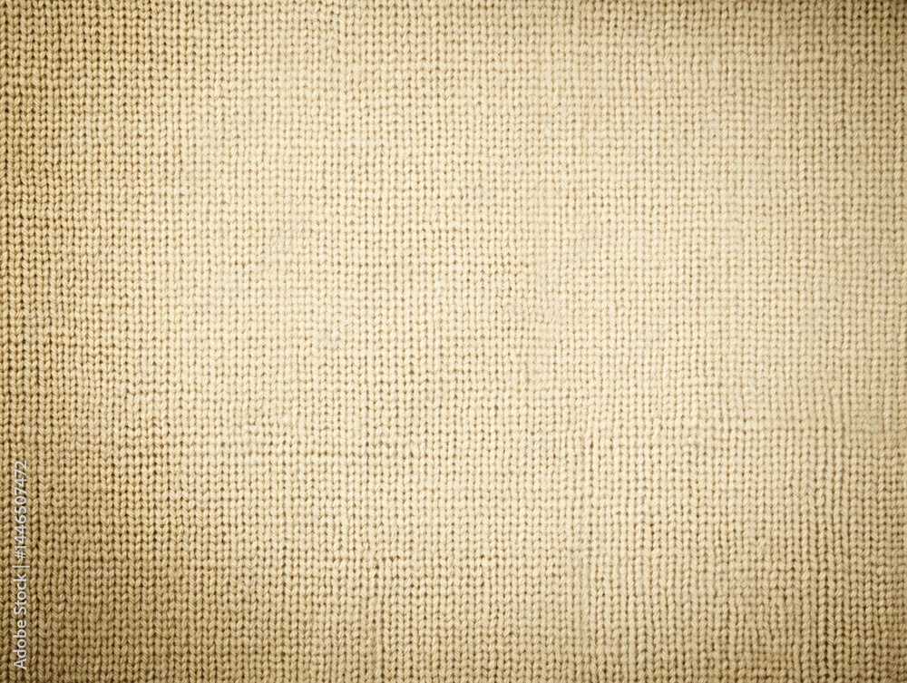 Beige Knitted Fabric Texture Beige Knitted Fabric Texture