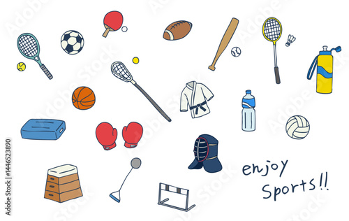 スポーツイラスト（フルカラー）