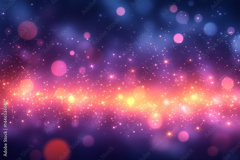 Glowing particles, cosmic dust, nebula, vibrant colors, abstract background, website design Glowing particles, cosmic dust, nebula, vibrant colors, abstract background, website design