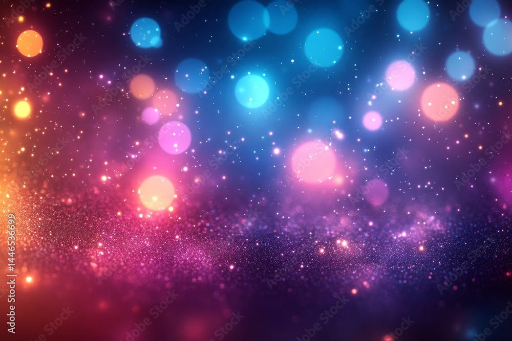 Festive bokeh lights, celebratory background Festive bokeh lights, celebratory background