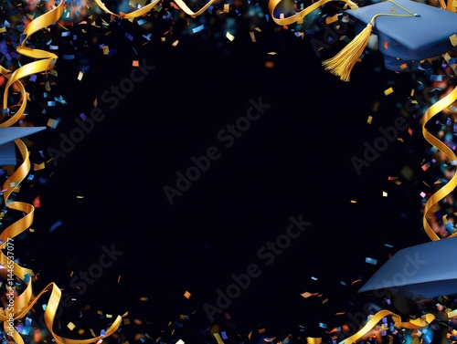 Number 2025 – Graduation, New Year, and Modern Celebration Concept

