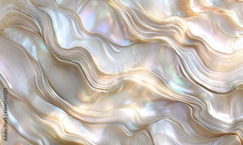 Opalescent shell texture