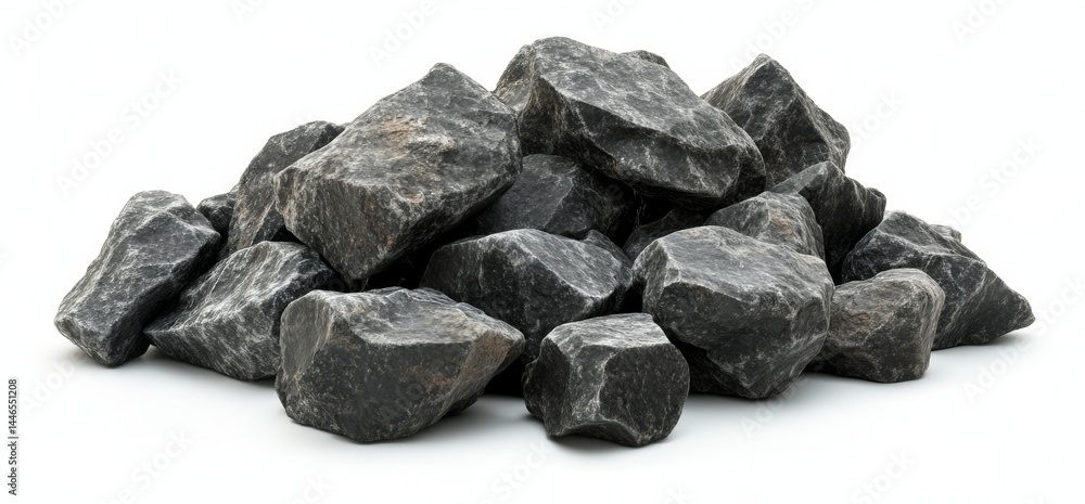 Pile of dark gray rocks (3) Pile of dark gray rocks (3)