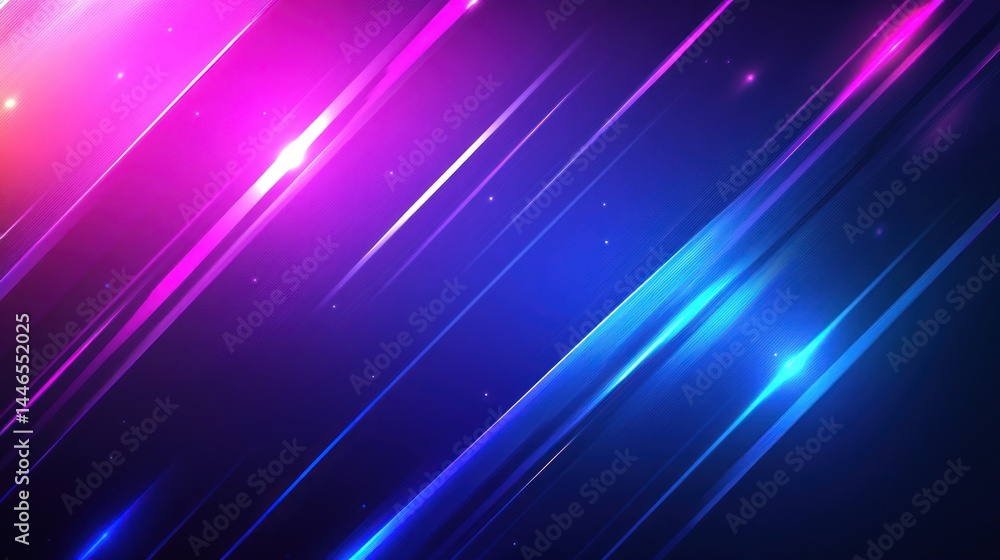Vibrant diagonal streaks of pink and blue light on a dark background, glowing with subtle sparkle Vibrant diagonal streaks of pink and blue light on a dark background, glowing with subtle sparkle