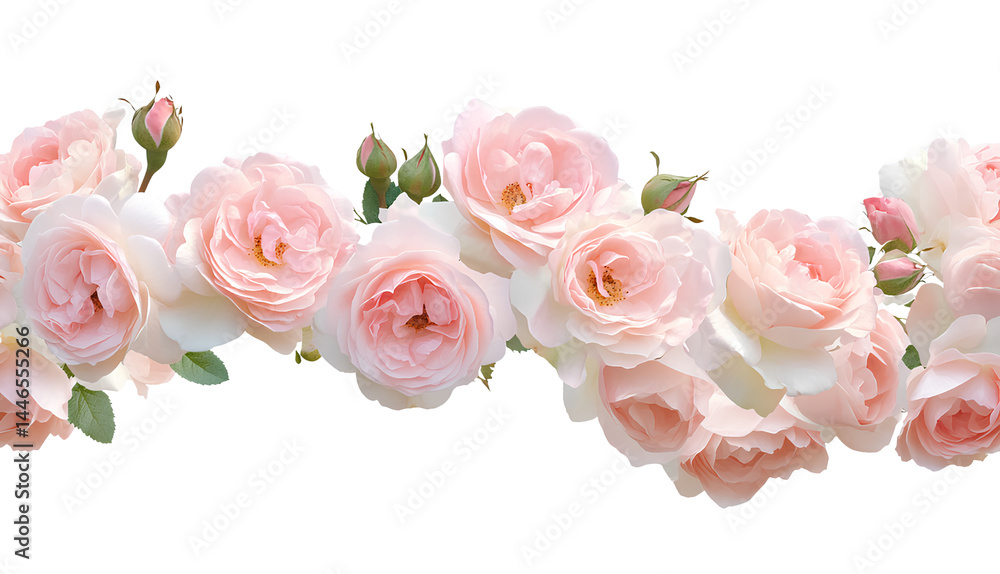 Pink magnolia border, PNG transparent background, white space on the left and right sides of the frame, pink flowers, pastel colors, high resolution Pink magnolia border, PNG transparent background, white space on the left and right sides of the frame, pink flowers, pastel colors, high resolution