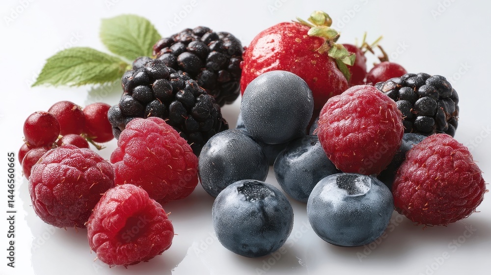 Fresh Berry Variety Display Fresh Berry Variety Display