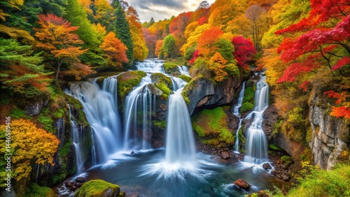Yutaki Waterfall Nikko Japan Stunning Landscape