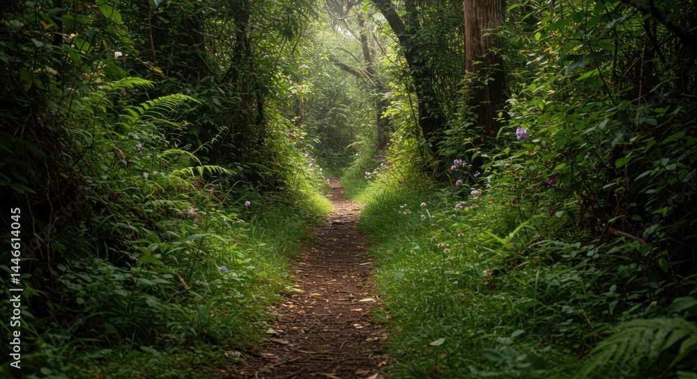 Obraz premium Forest Path Photo