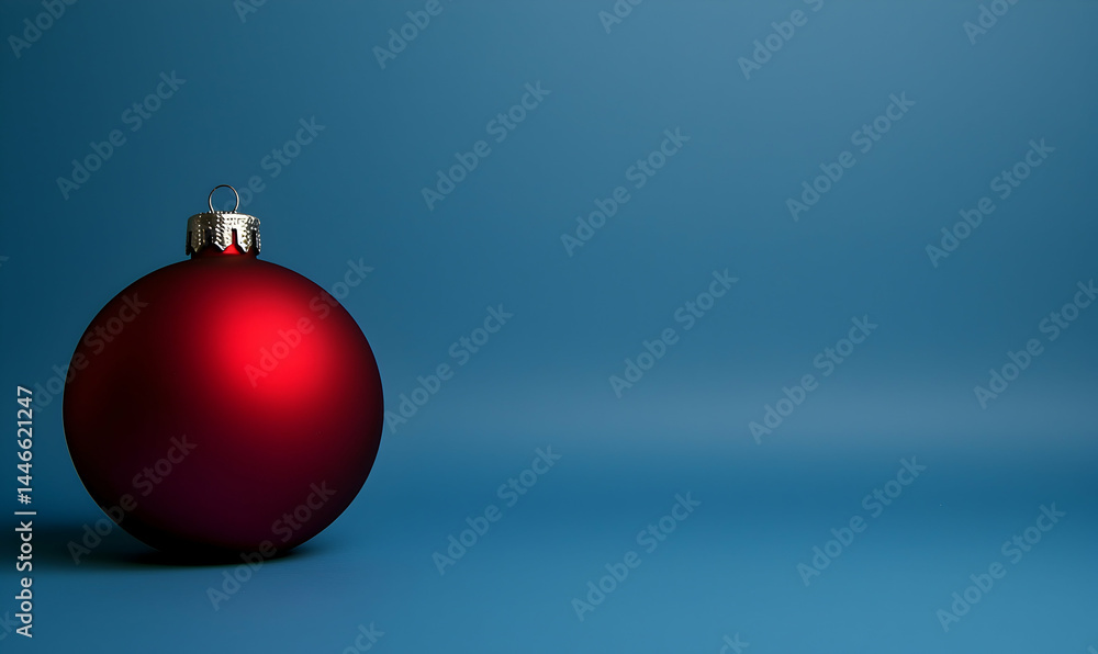 Red ornament Red ornament