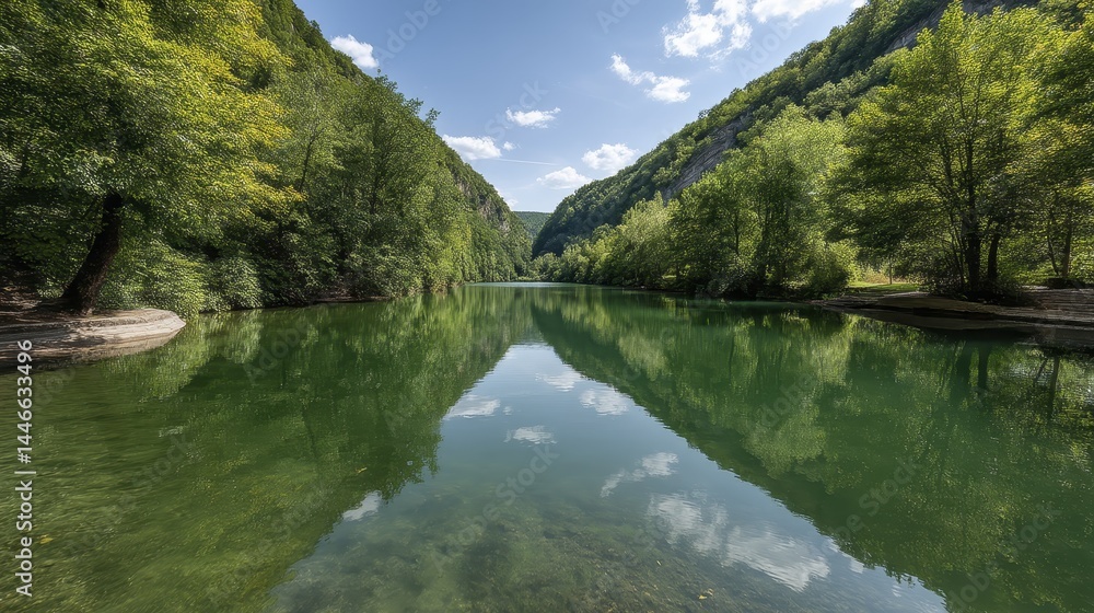 Lush green forest, pristine lake, clear blue sky Sustainable ecosystem, environmental conservation - pristine air sustainability plants Lush green forest, pristine lake, clear blue sky Sustainable ecosystem, environmental conservation - pristine air sustainability plants