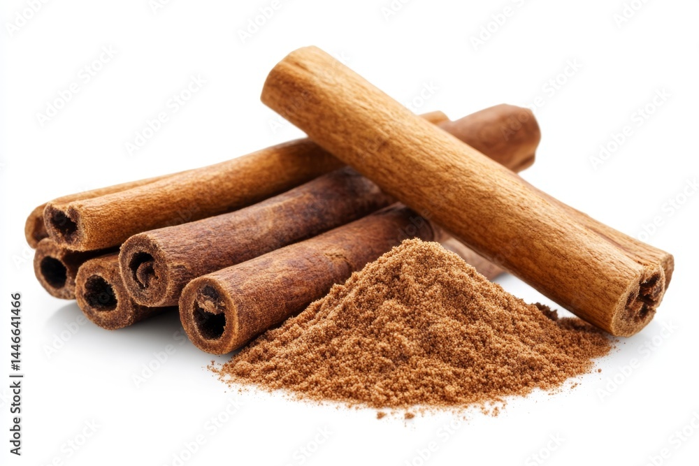 Cinnamon sticks and powder (7) Cinnamon sticks and powder (7)