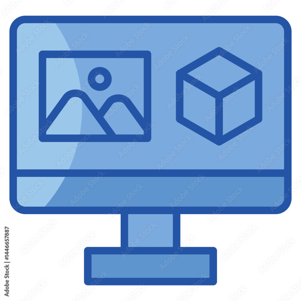 Digital Asset Icon Element For Design Digital Asset Icon Element For Design