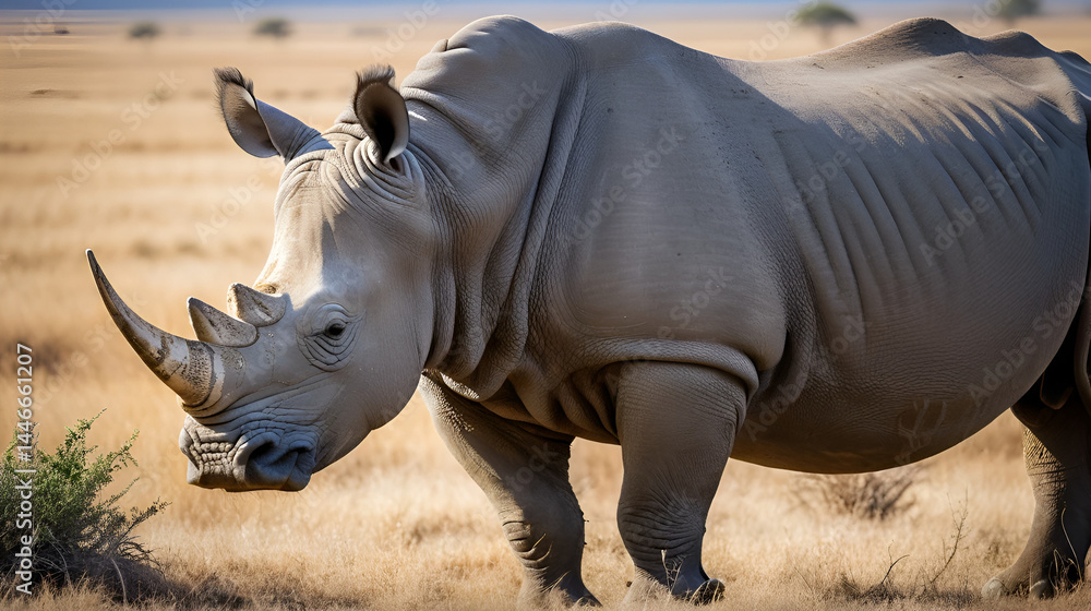 Fototapeta premium Rhino, Wildlife Photography,