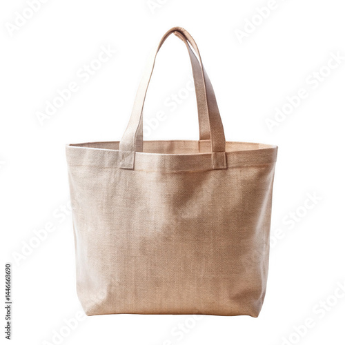 Tote isolated on white background
