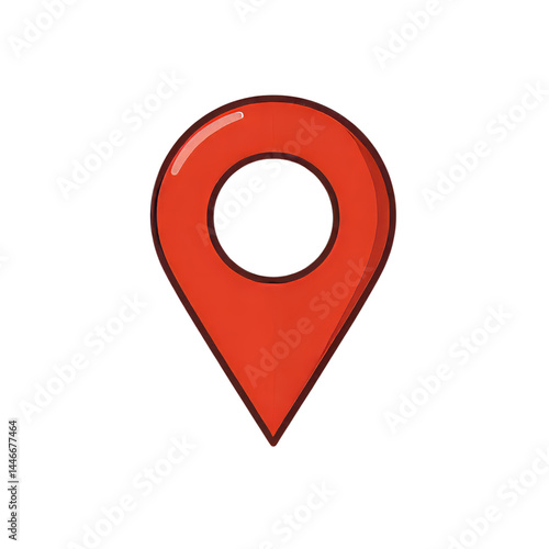 Red Location Pin Icon - Map Pointer, Navigation, Transparent Background Free Download Red Location Pin Icon - Map Pointer, Navigation, Transparent Background - GFXLoad