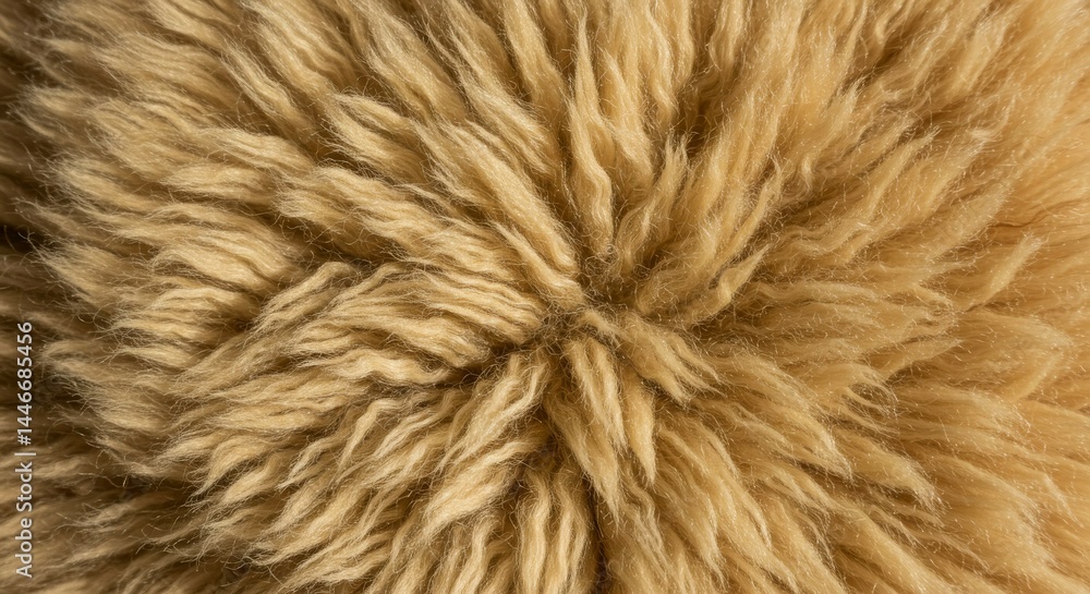 Fototapeta premium Close Up of Wool Fur