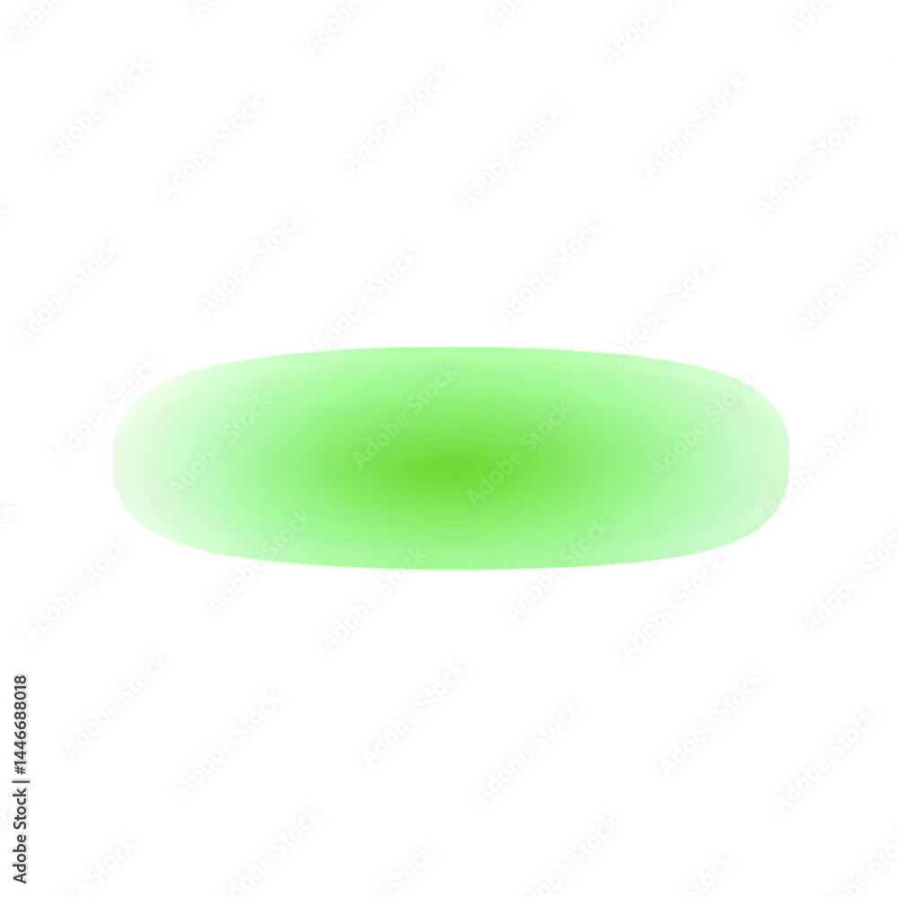 Abstract Oval Gradient Green Isolated Background Illustration Abstract Oval Gradient Green Isolated Background Illustration