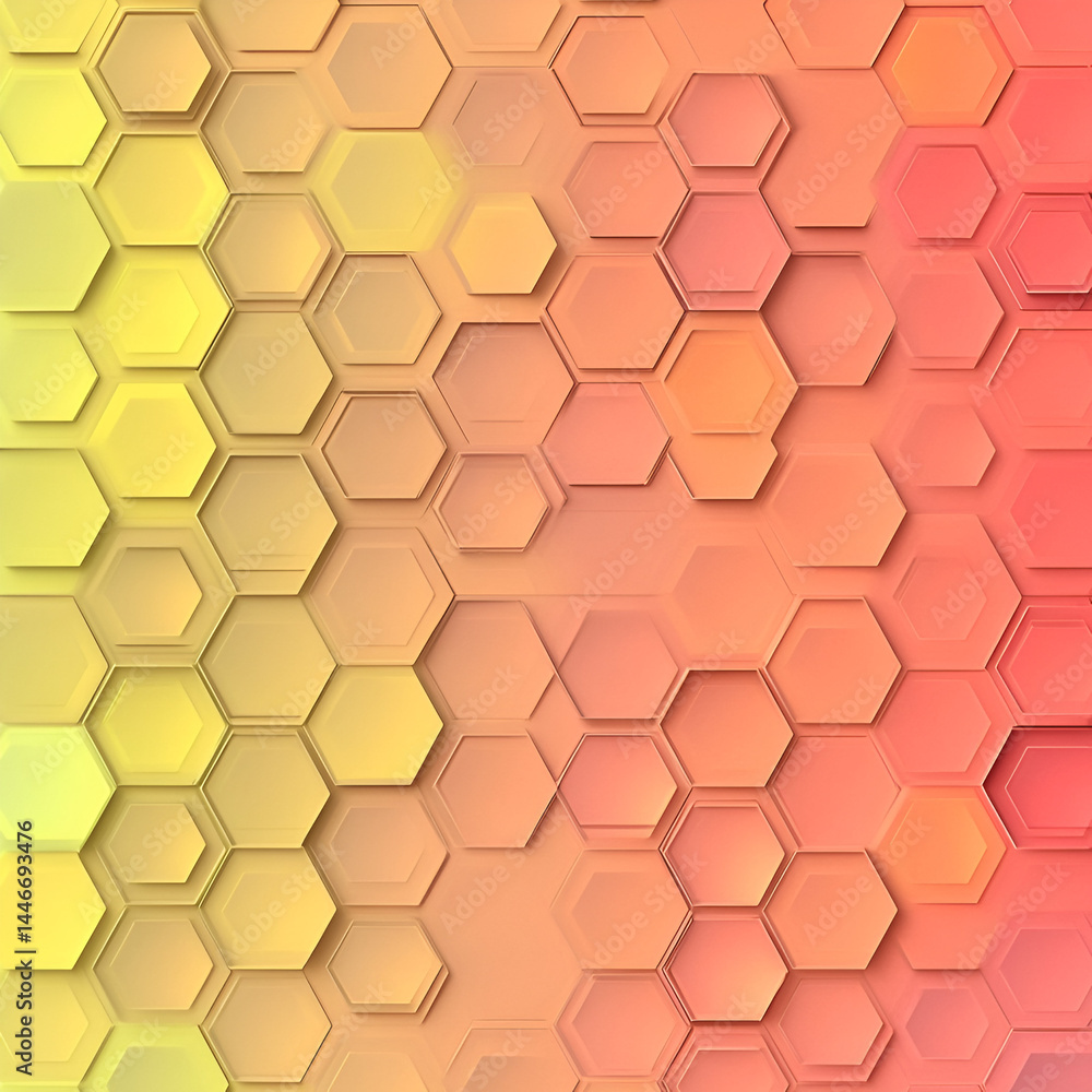 Aesthetic seamless hexagon background digital space graphic design contemporary environment abstract concept Aesthetic seamless hexagon background digital space graphic design contemporary environment abstract concept