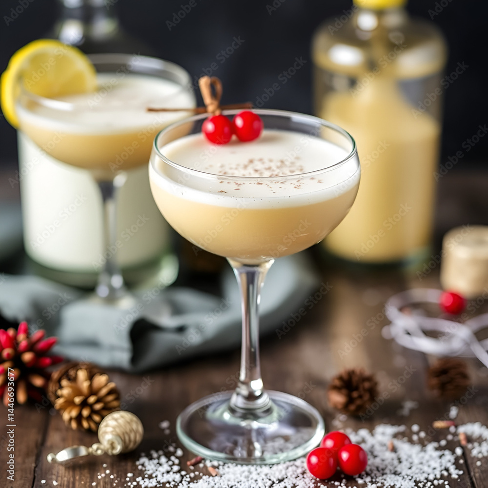 egg nog cocktail egg nog cocktail