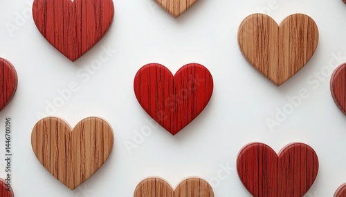 Rustic Wooden Hearts – Love in Every Grain
