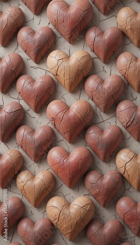 Rustic Wooden Hearts – Love in Every Grain