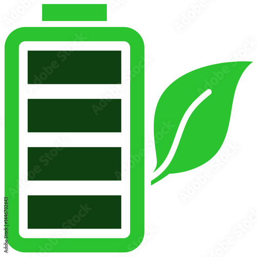 Energy recycling icon vector for eco reuse, green systems, and power loops. Ideal for sustainable design, climate solution visuals, and modern energy infrastructure.