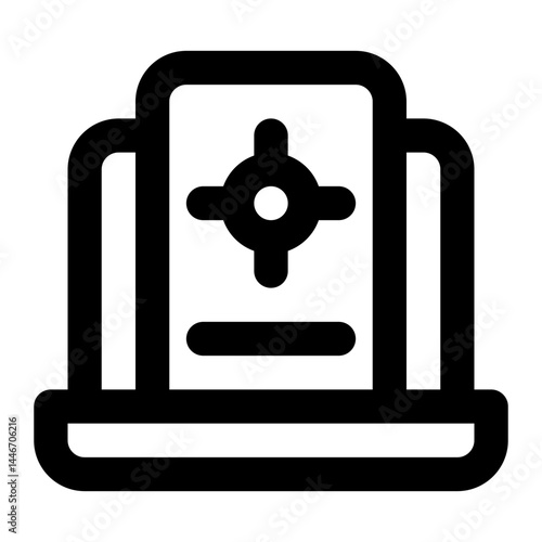 icon targeting and seo with style outline