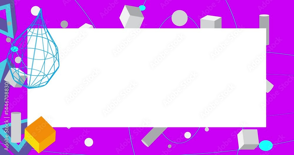 Geometrical graphic retro theme background animation with place for text. Minimal geometric elements frame video. Vintage abstract shapes for advertising. Geometrical graphic retro theme background animation with place for text. Minimal geometric elements frame video. Vintage abstract shapes for advertising.