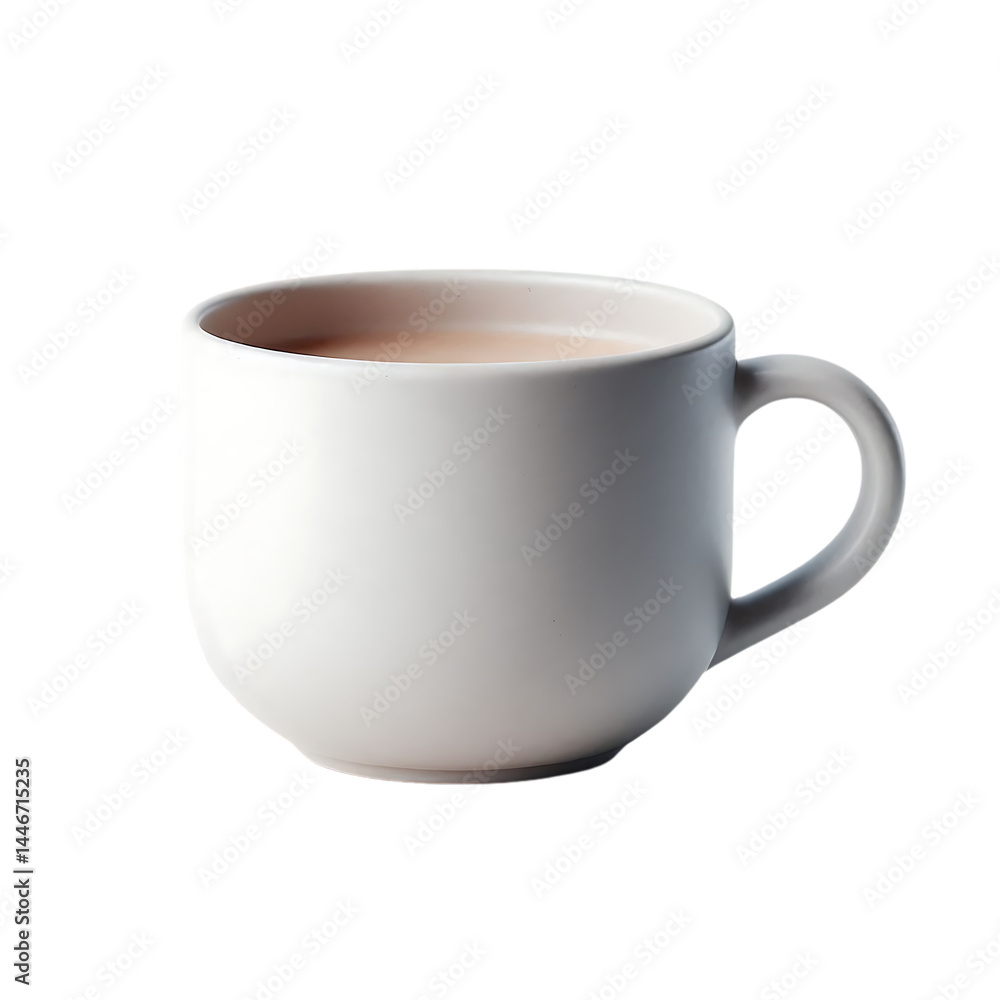 Isolated Realistic Ceramic Coffee Cup on White Background High Resolution PNG for Commercial Use Isolated Realistic Ceramic Coffee Cup on White Background High Resolution PNG for Commercial Use