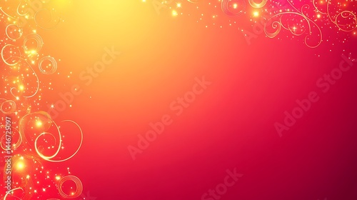 Festive Gradient Background Design