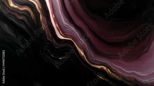 Abstract fluid art with rich colors and smooth textures, perfect for modern designs or backgrounds.