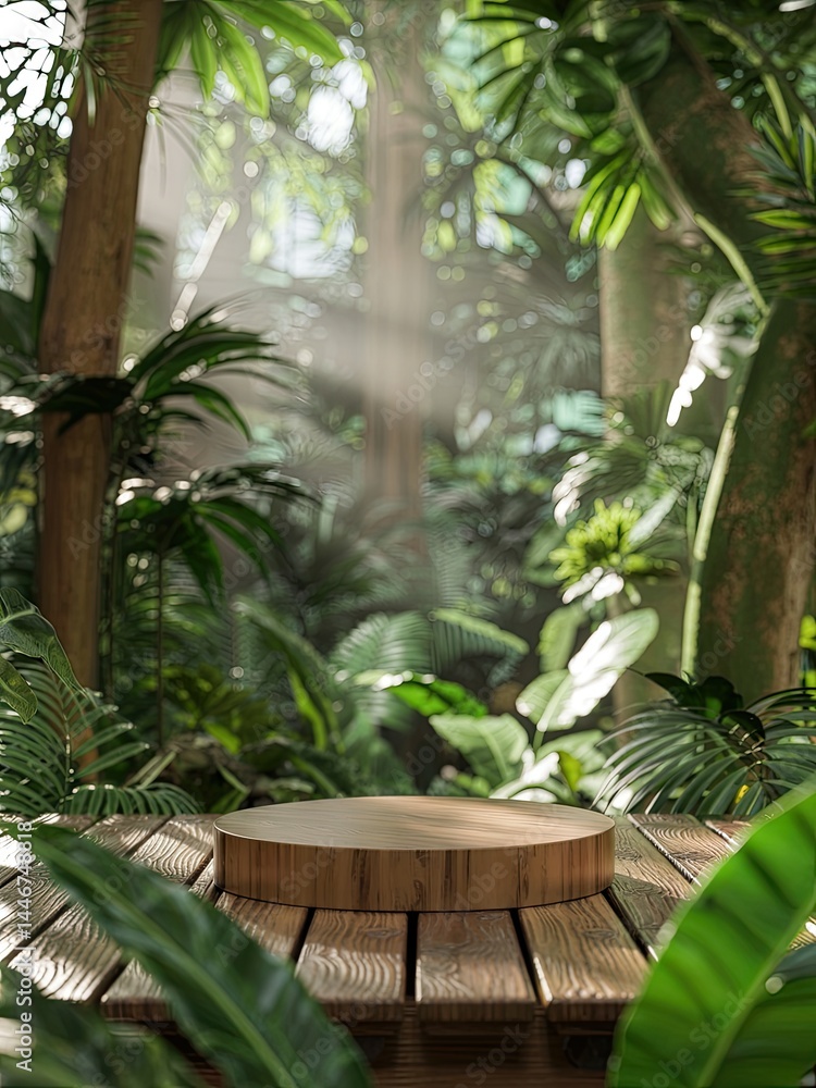 Sunlit Garden with Rustic Wooden Table Among Rows of Freshly Planted Crops Sunlit Garden with Rustic Wooden Table Among Rows of Freshly Planted Crops