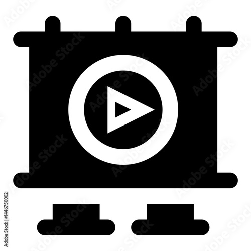 icon ads with style glyph