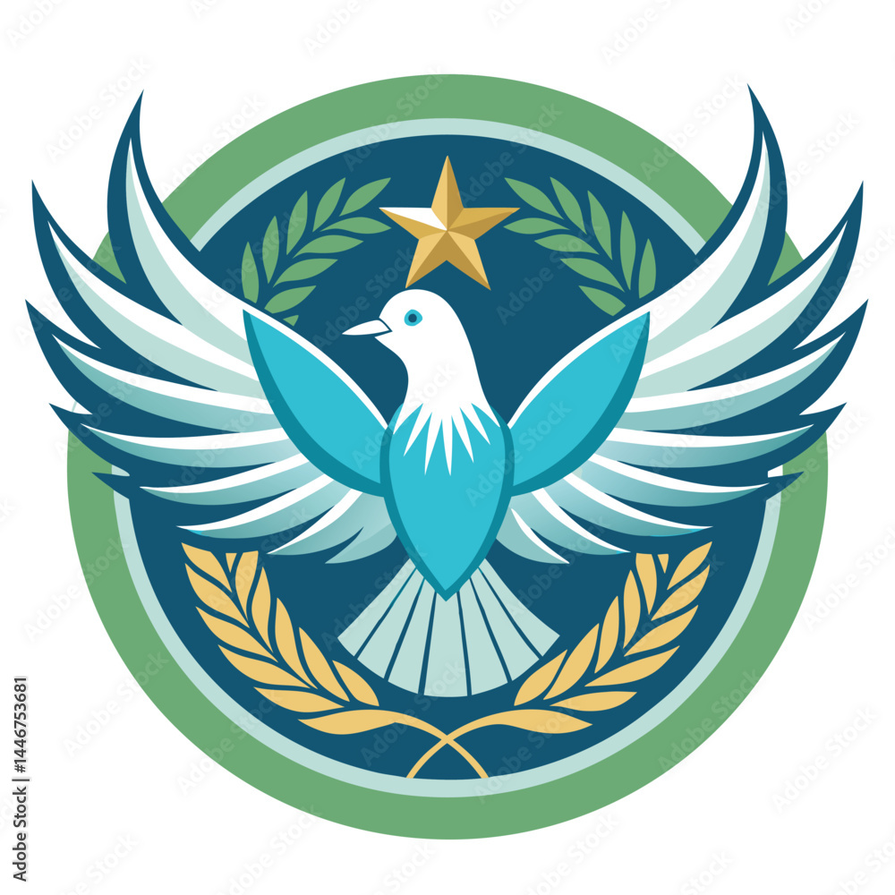 Obraz premium Dove-logo 