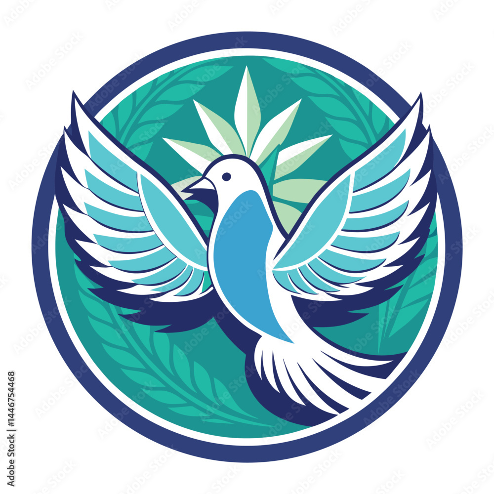 Obraz premium Dove-logo 