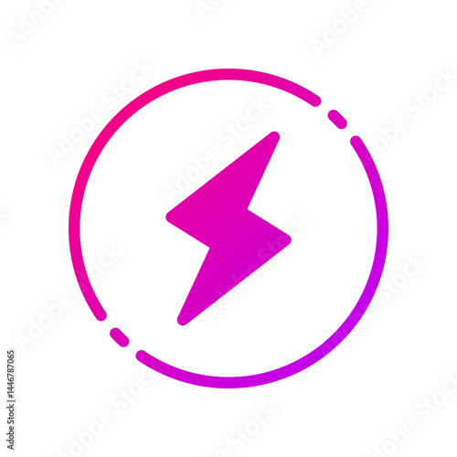 Design Illustration graphic of fast symbol icon with gradient style. Suitable for UI, mobile design, web design, etc.