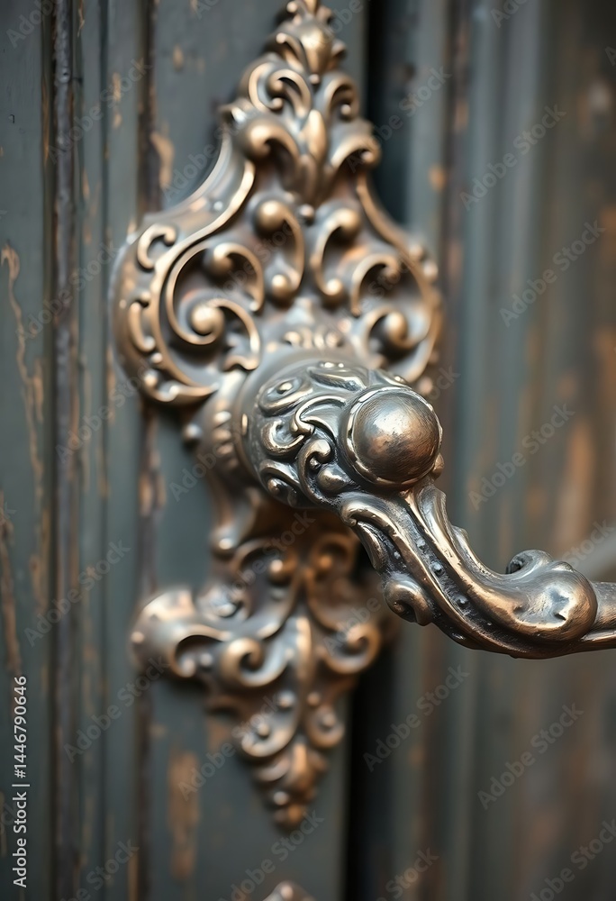 close up of a door handle on a door close up of a door handle on a door