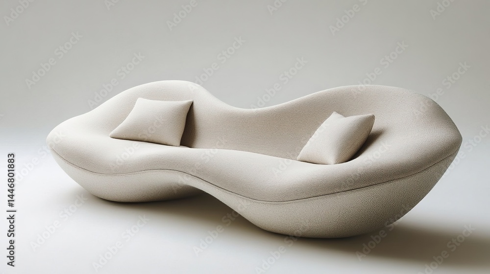 Sofa in a modern home Sofa in a modern home