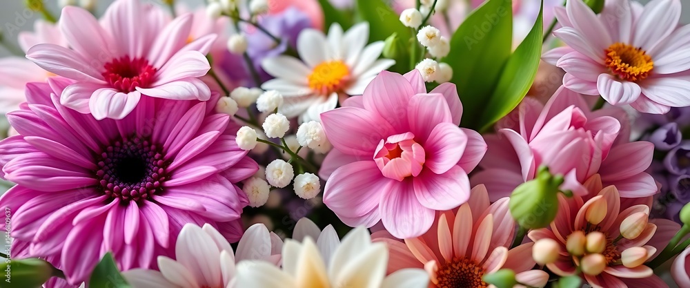close up of a bouquet of flowers close up of a bouquet of flowers