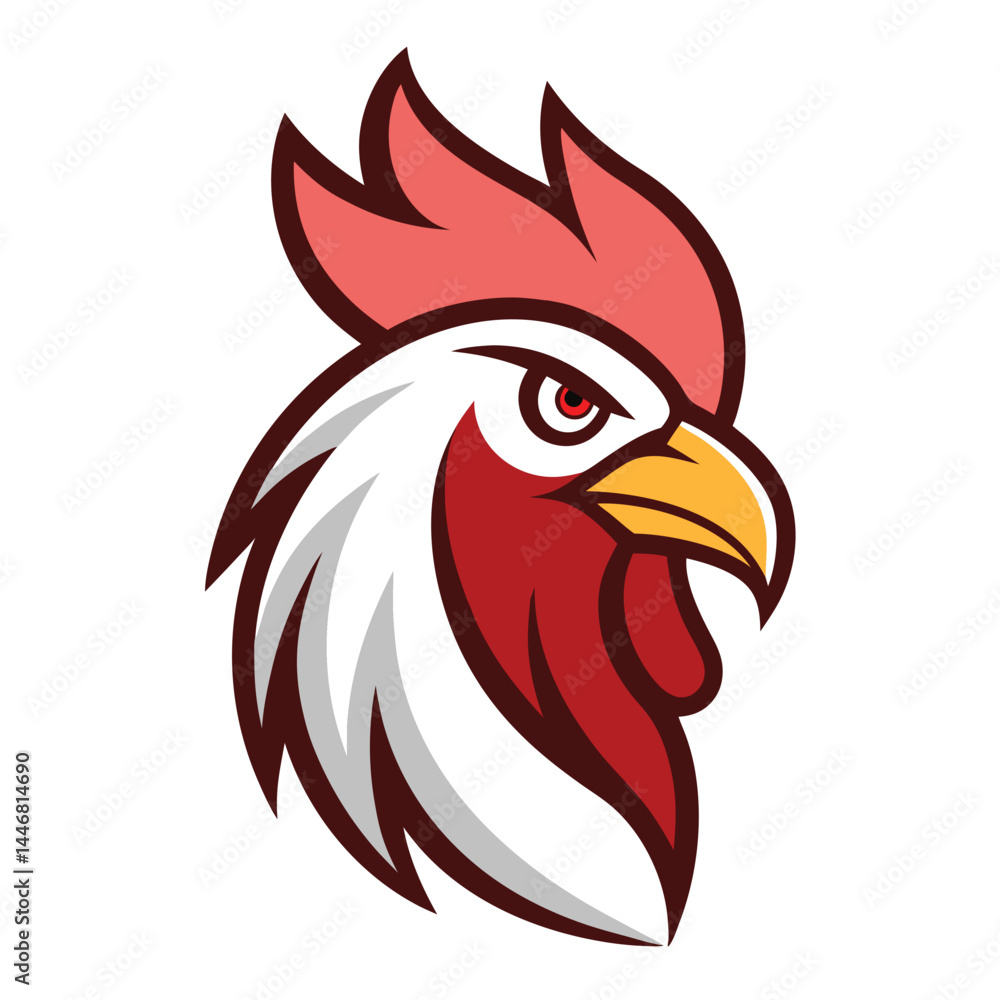 Rooster-head-logo-vector Rooster-head-logo-vector