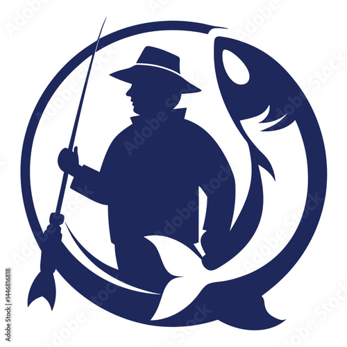 Silhouette-fishing-vector--fish-and-fisher-man 
