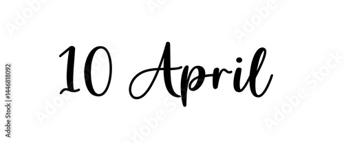 Motivational month name text for printing items, T-shirts, and mug printing.